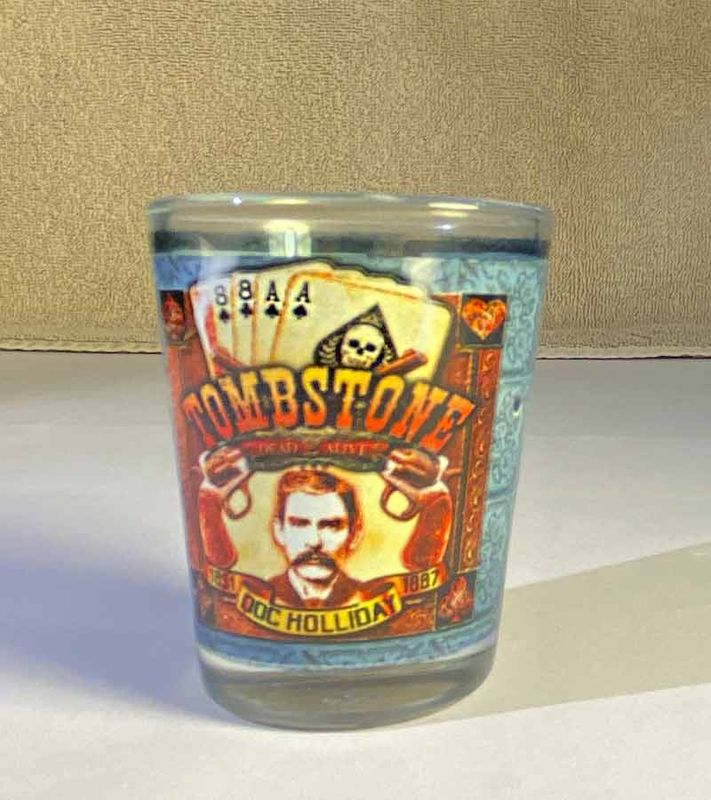 Doc Holliday Shot Glass