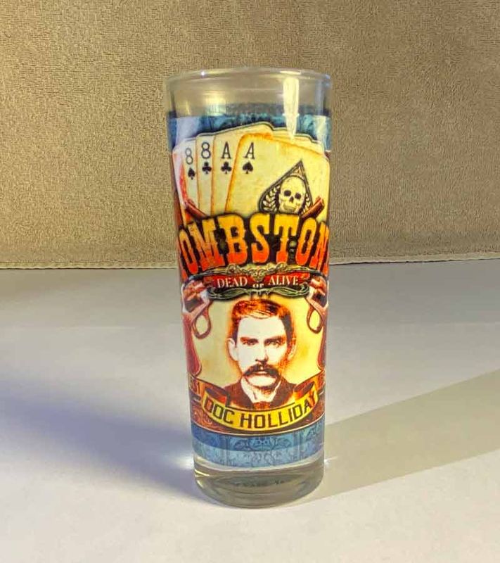 Doc Holliday Cordial Shot Glass