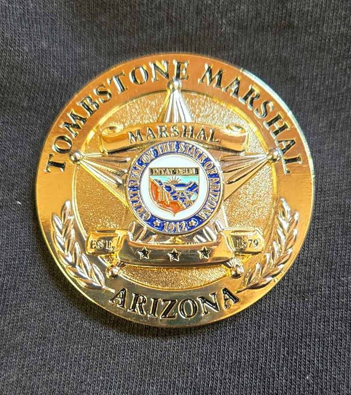 Tombstone Marshal Challenge Coin