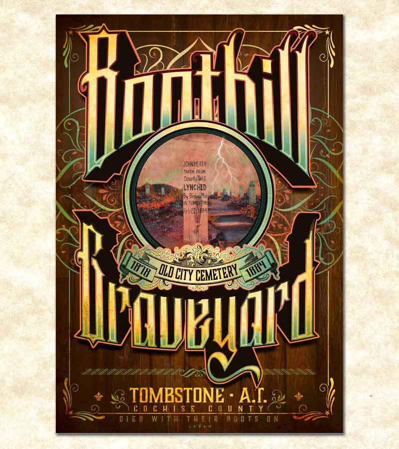 Boothill Graveyard Poster – 13" x 19"