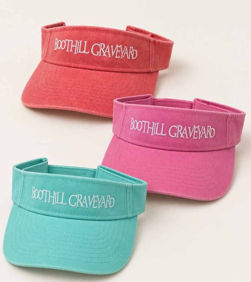 Boothill Graveyard Embroidered Sun Visor