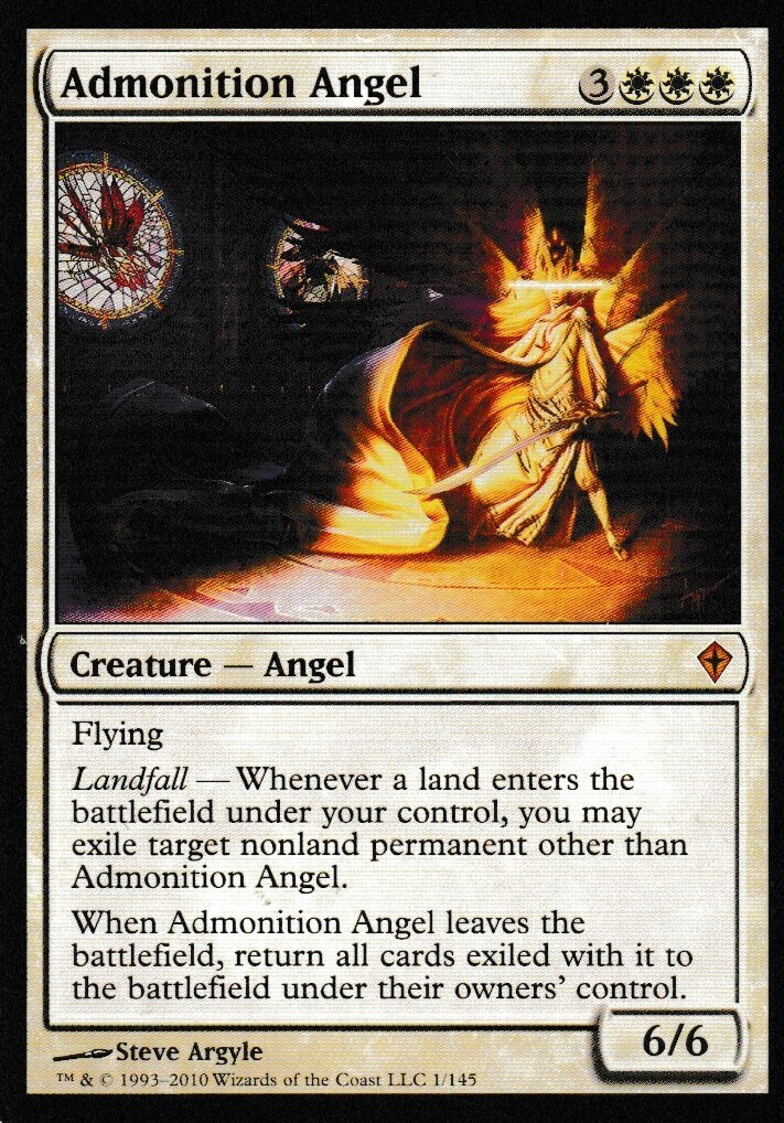 Admonition Angel