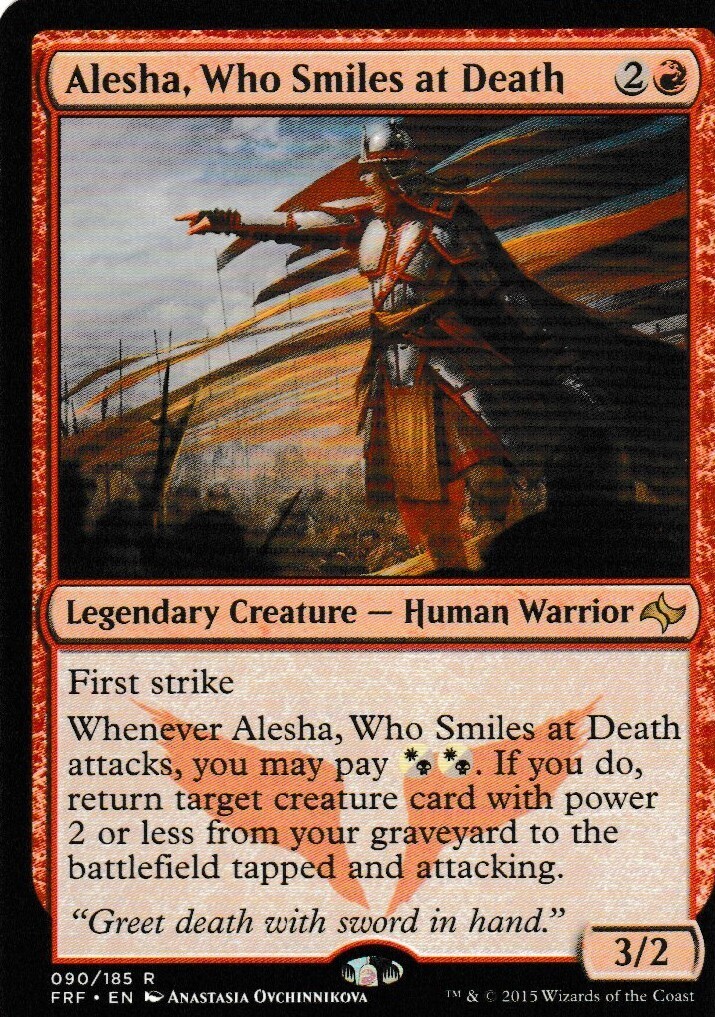 Alesha, Who Smiles at Death