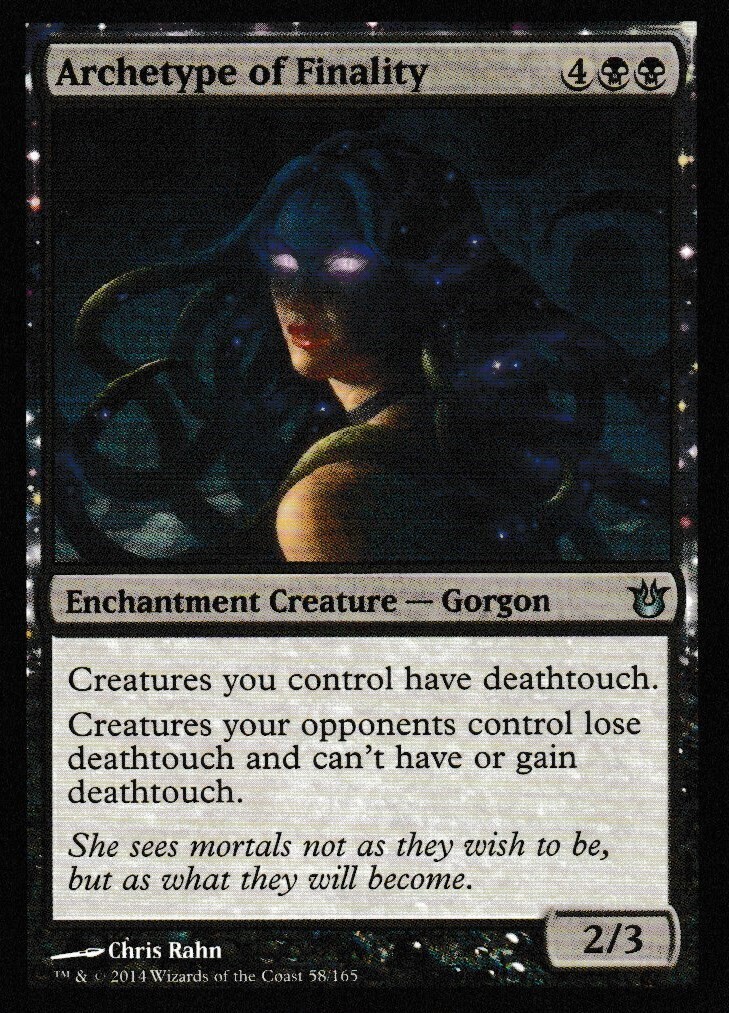Archetype of Finality