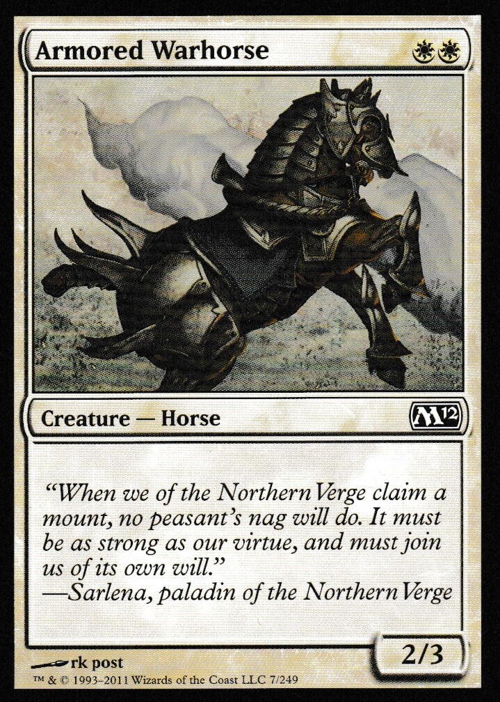 Armored Warhorse