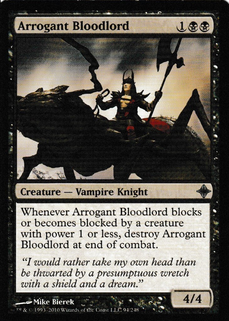 Arrogant Bloodlord