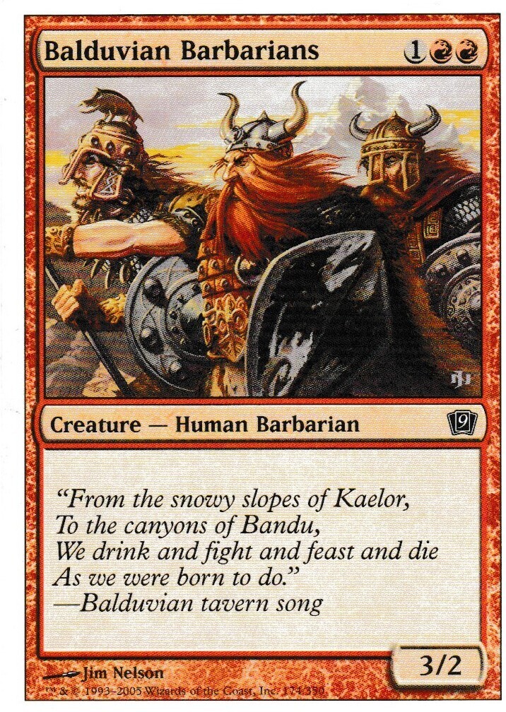 Balduvian Barbarian&#39;s