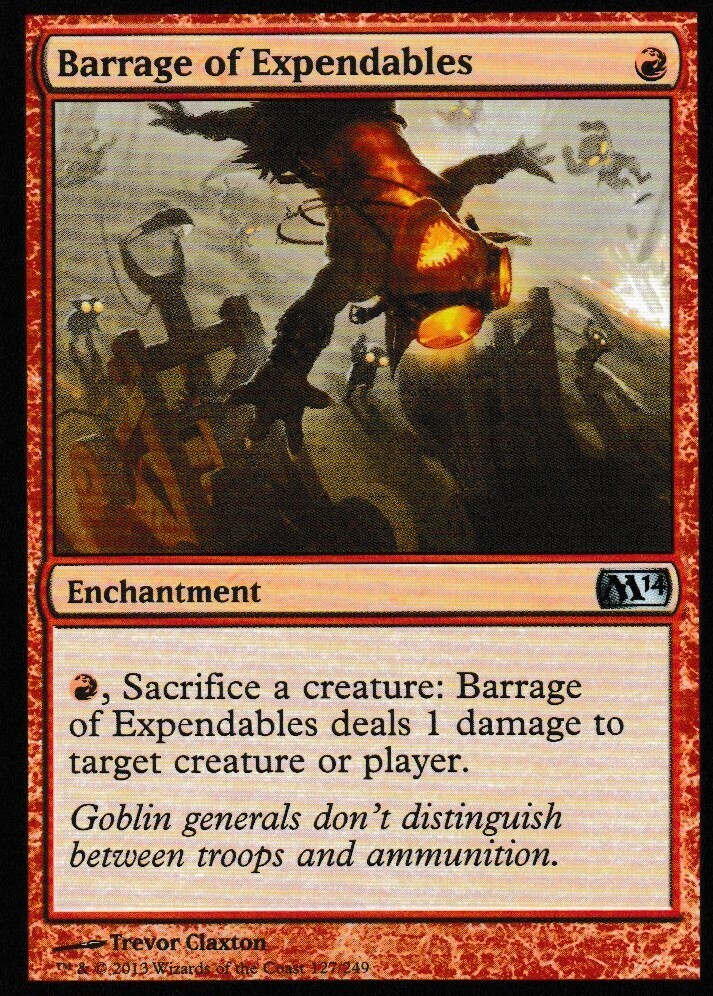 Barrage of Expendable