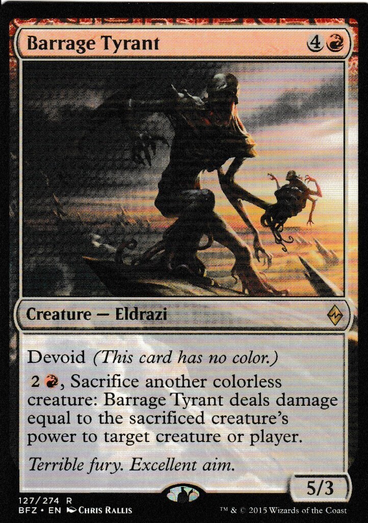 Barrage Tyrant