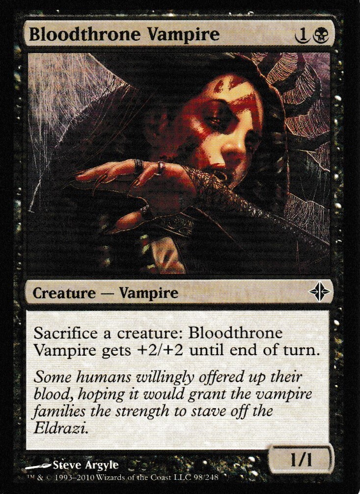 Bloodthrone Vampire