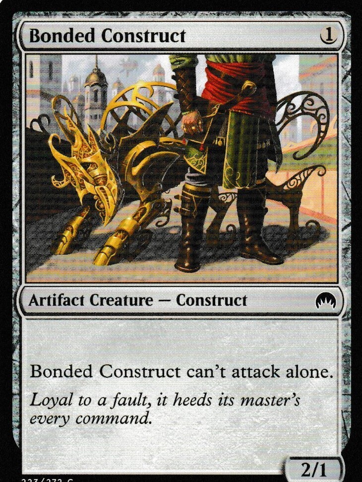 Boned construct