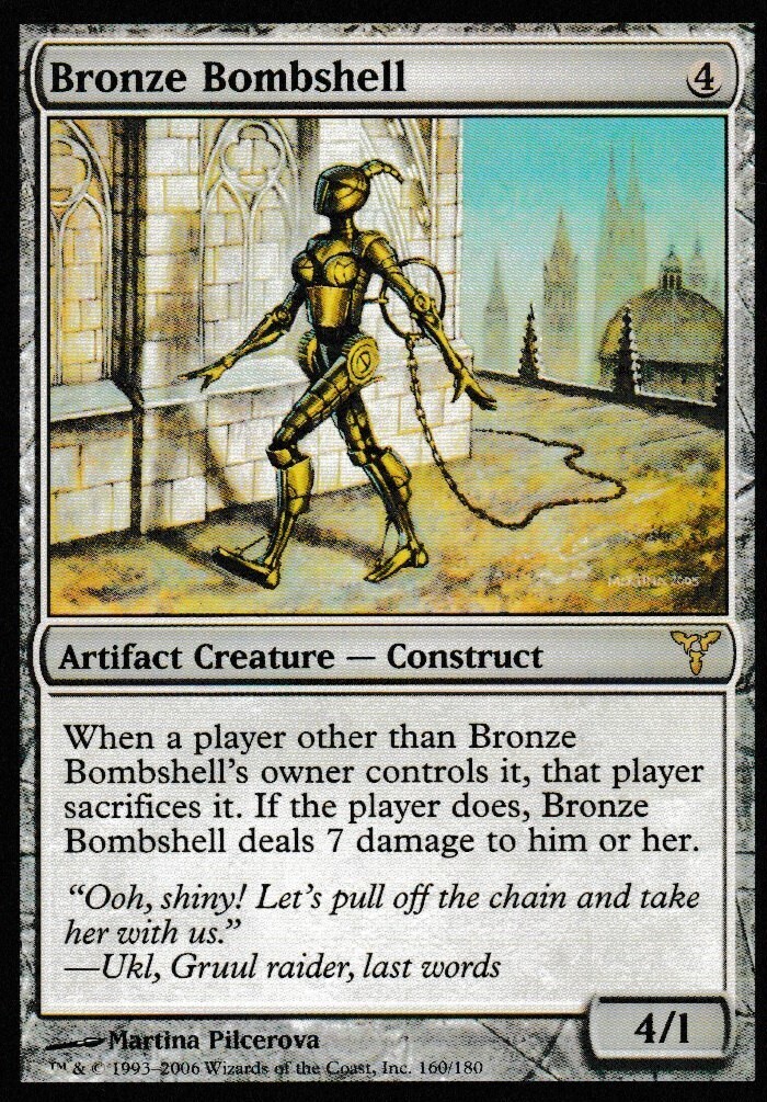 Bronze Bombshell
