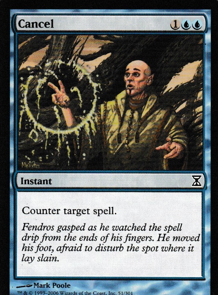 Cancel
