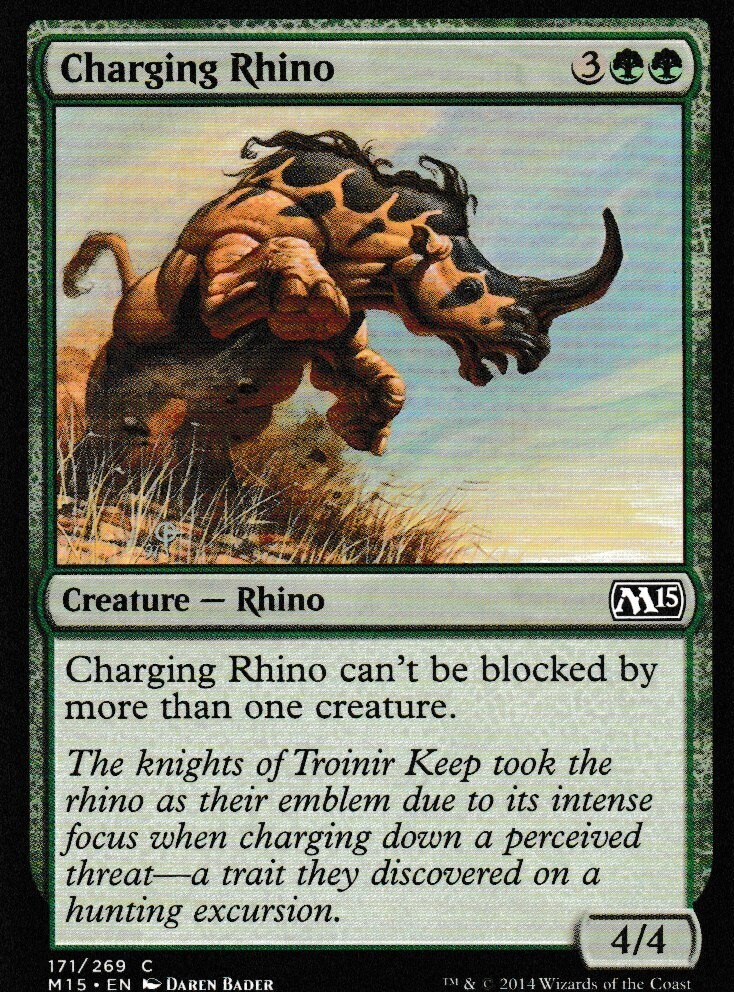 Charging Rhino