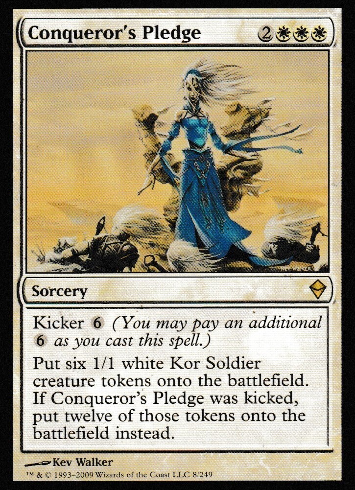 Conqueror&#39;s Pledge