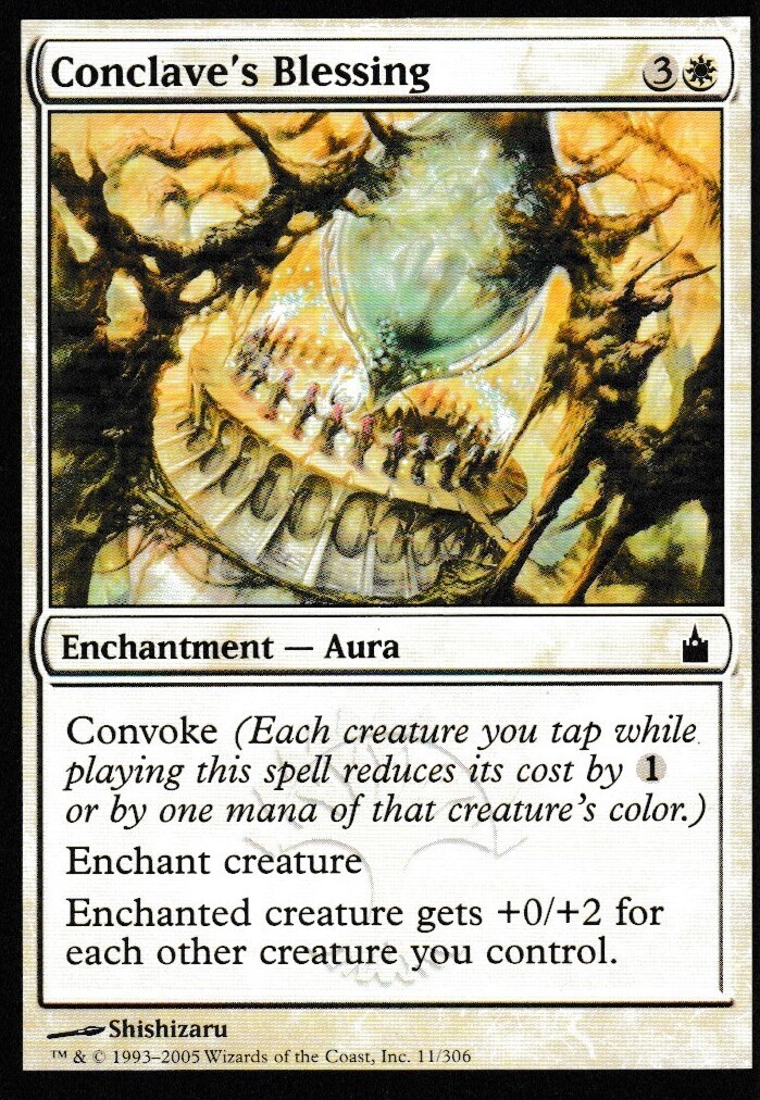 Conclave&#39;s Blessing