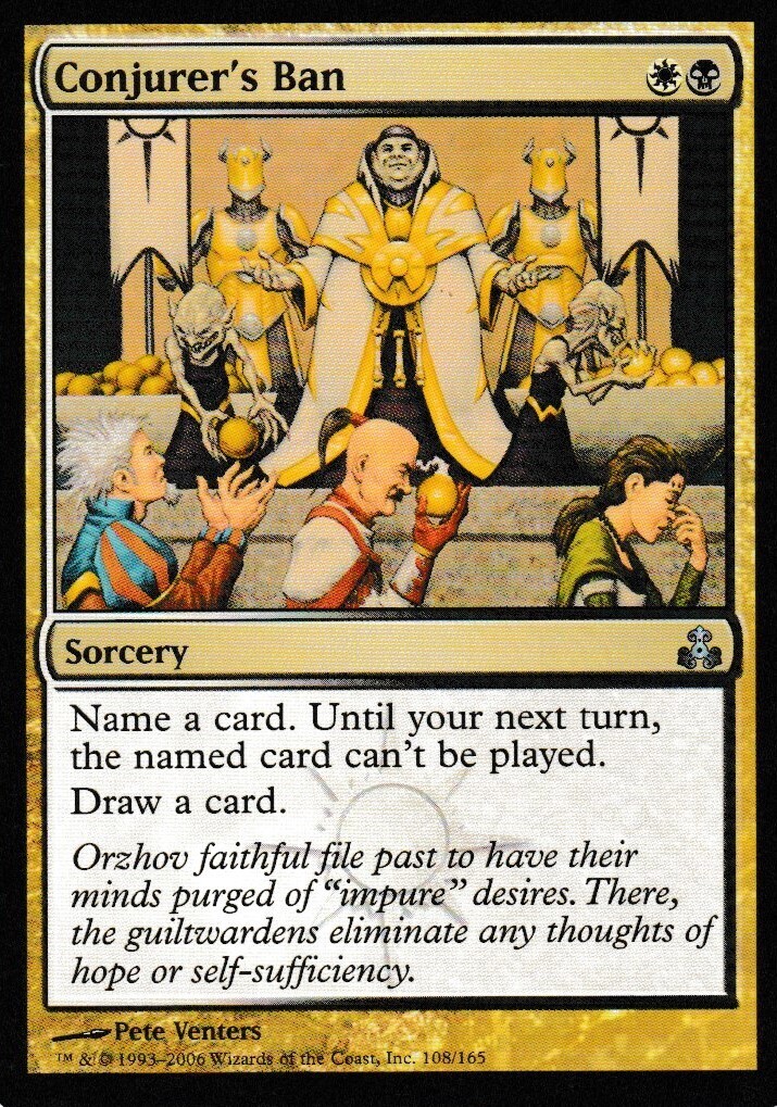 Conjurer&#39;s Ban