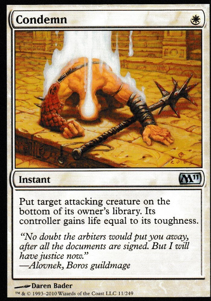 Condemn
