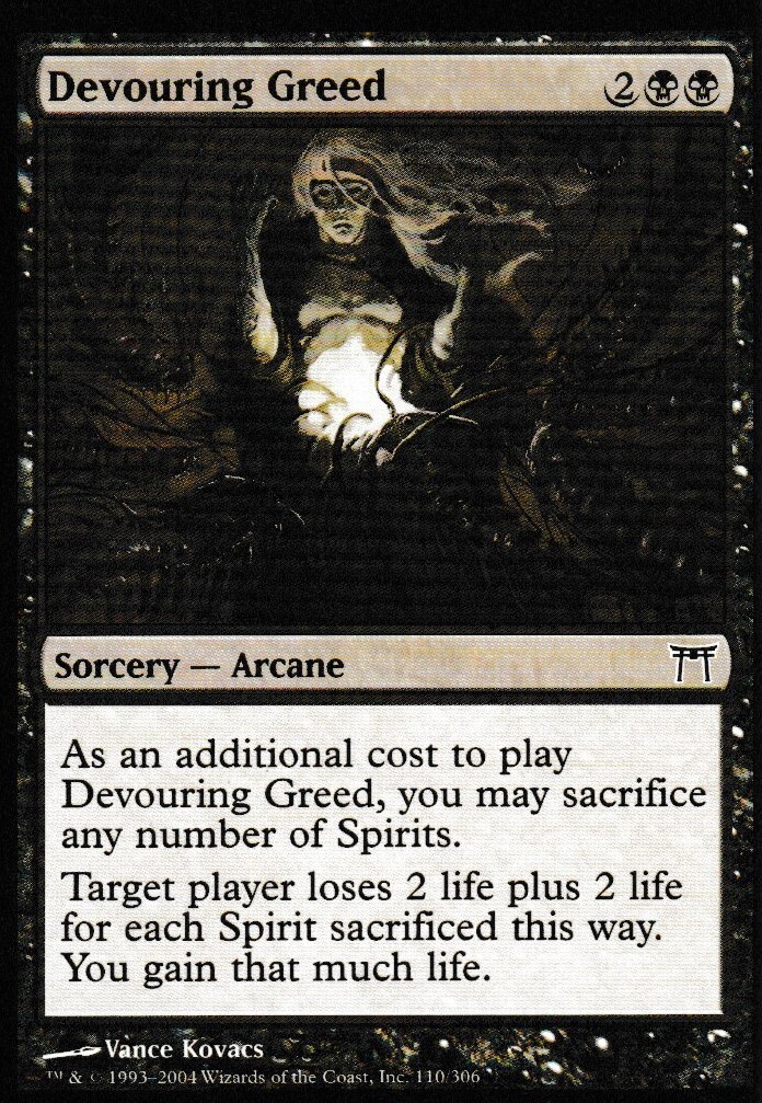 Devouring Greed