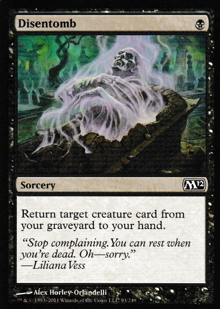 Disentomb