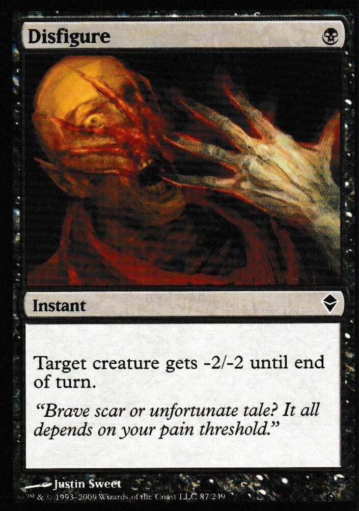 Disfigure