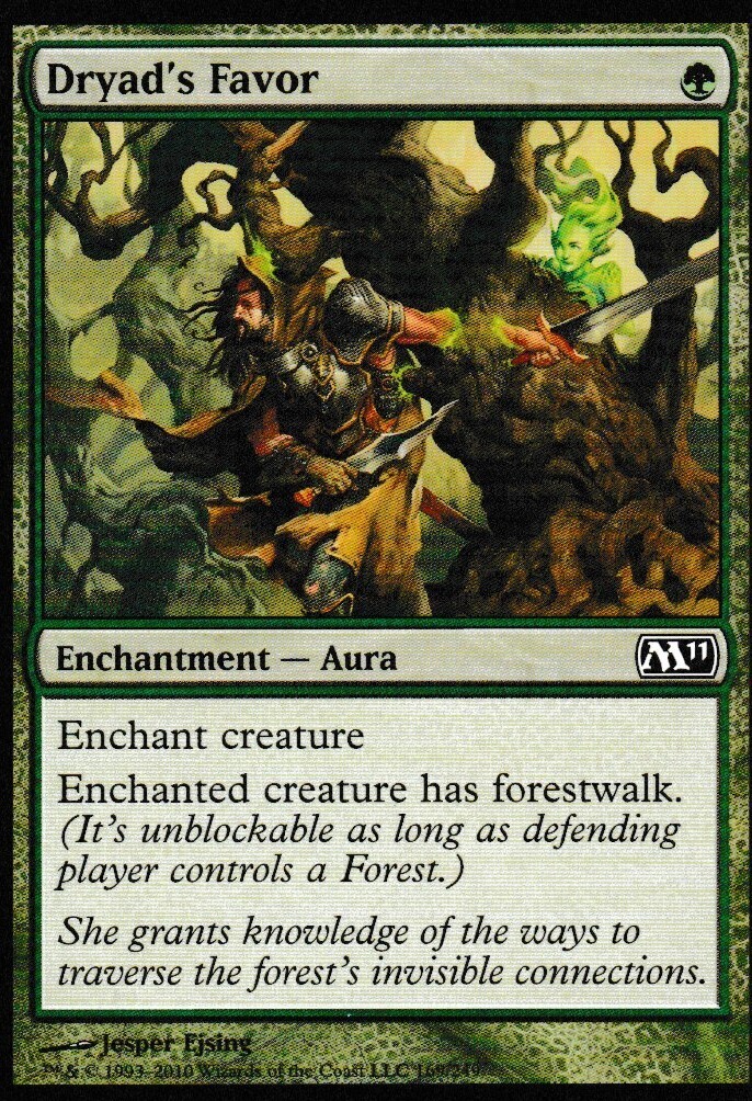 Dryad&#39;s Favor