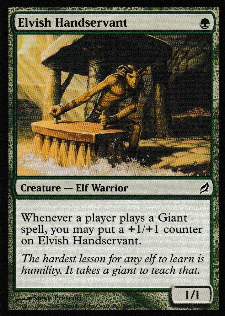 Elvish Handservant