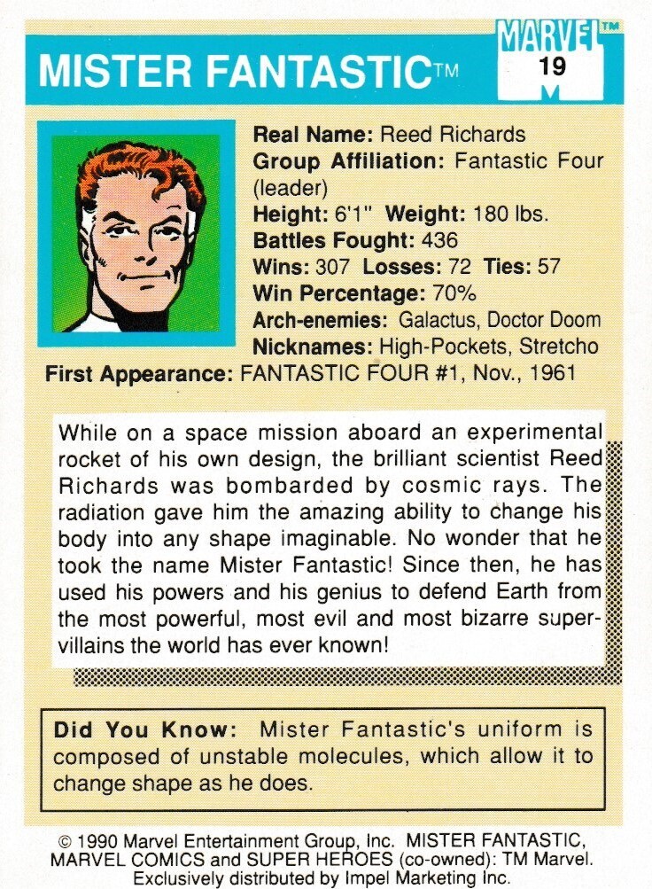 Mister Fantastic