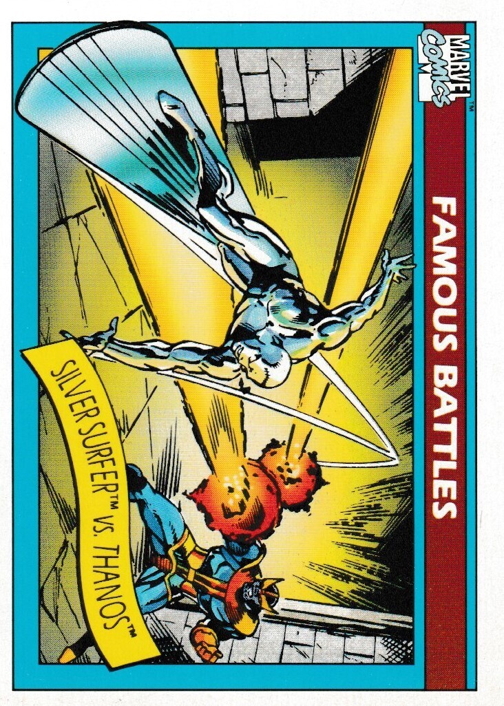 Silver Surfer vs. Thanos
