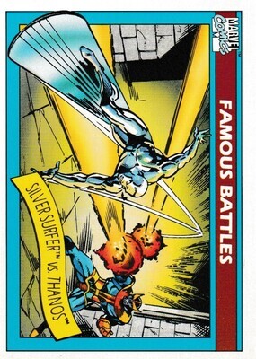 Silver Surfer vs. Thanos