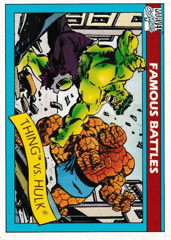 Thing vs. Hulk