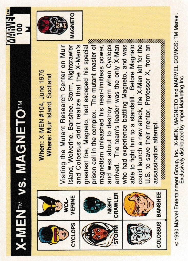 X-Men vs. Magneto