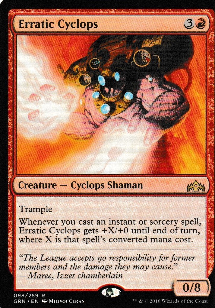 Erratic Cyclops