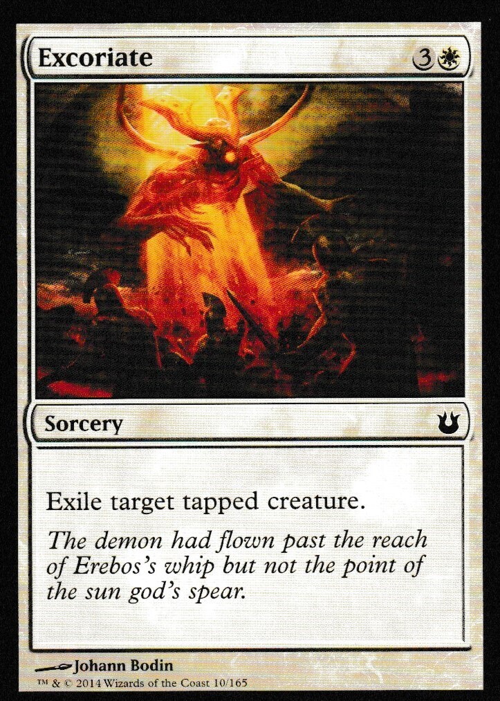 Excoriate