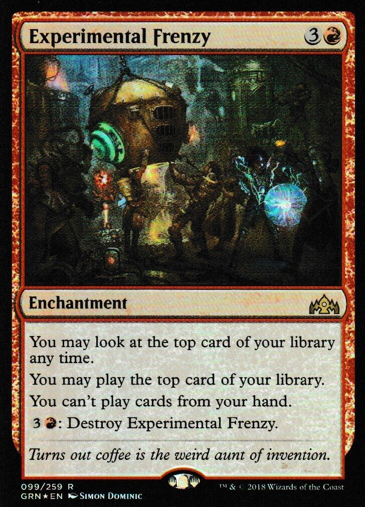 Experimental Frenzy