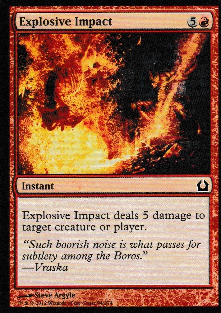 Explosive Impact