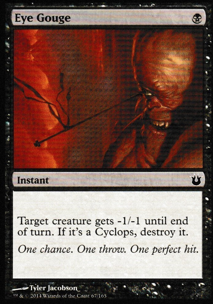 Eye Gouge