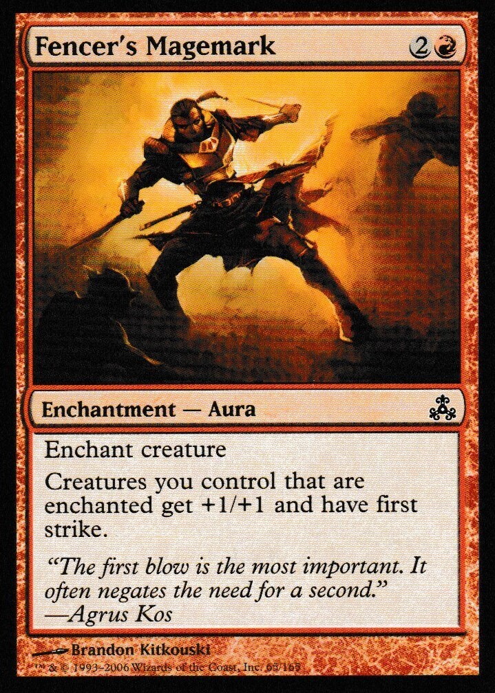 Fencer&#39;s Magemark