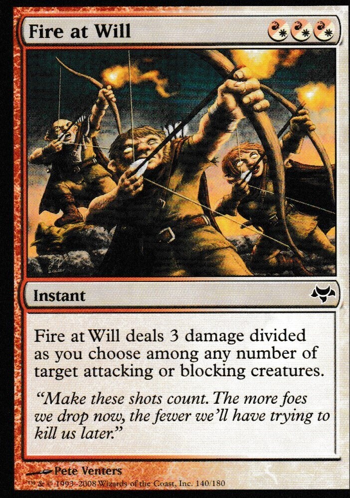 Fire at Will