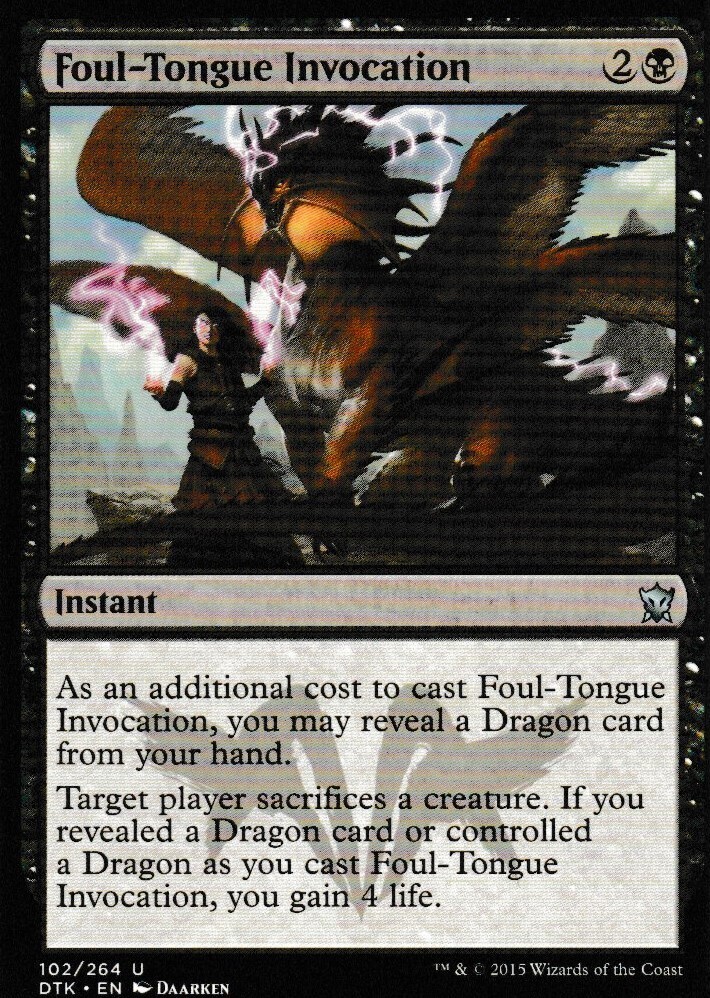 Foul-Tongue Invocation