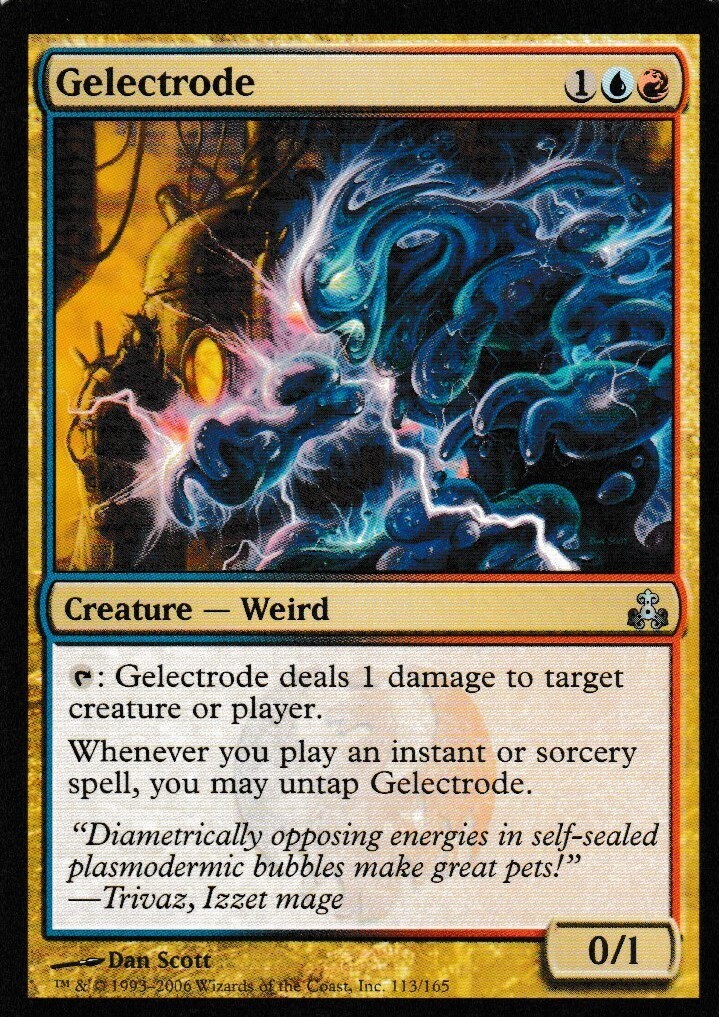 Gelectrode