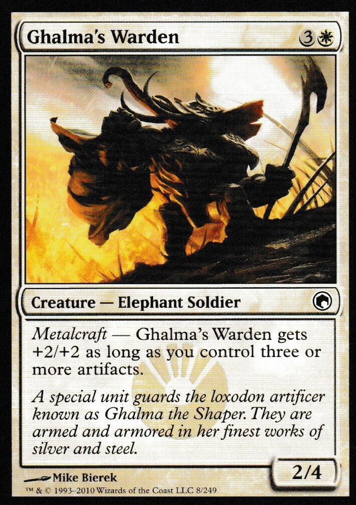 Ghalma&#39;s Warden