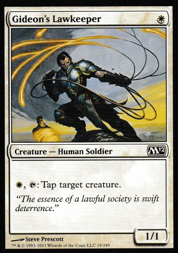 Gideon&#39;s Lawkeeper