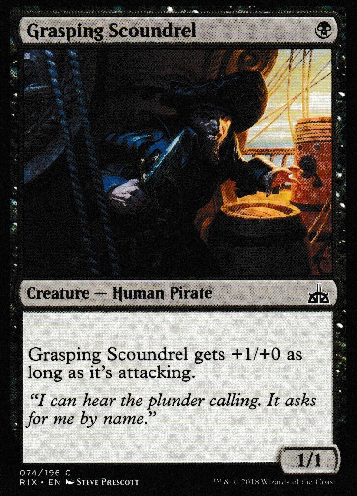 Grasping Scoundrel