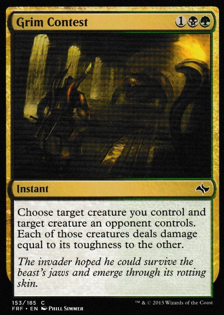 Grim Contest