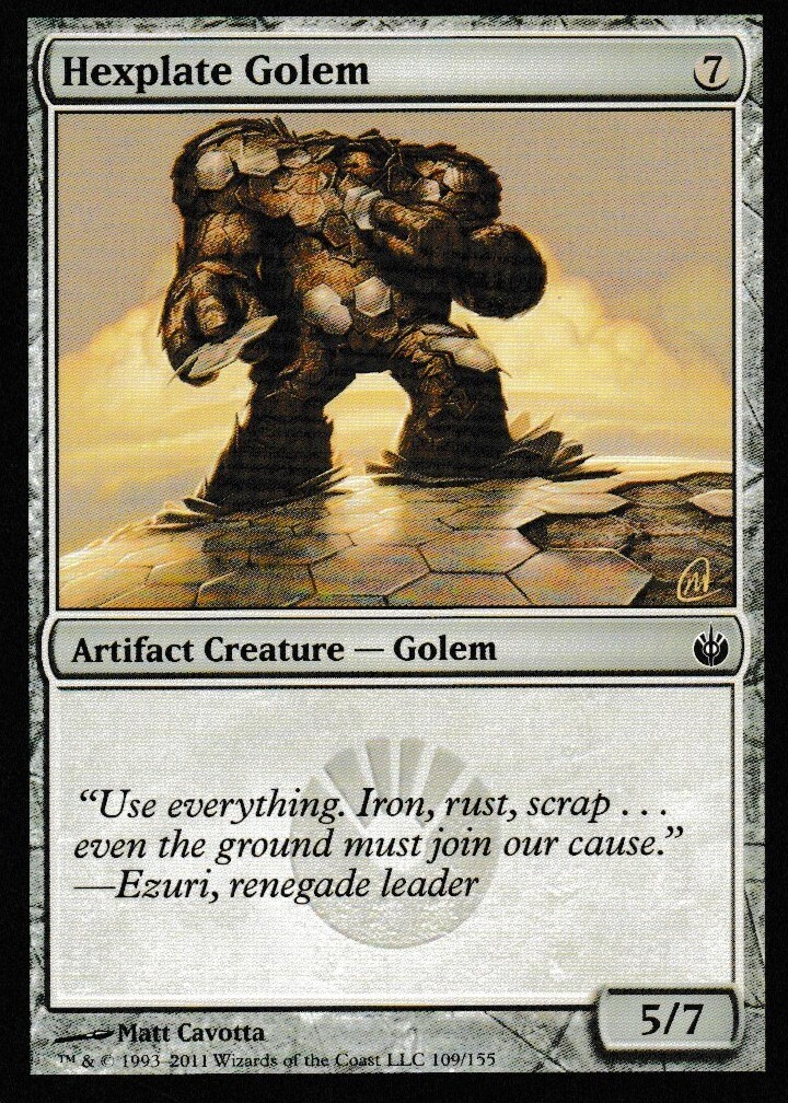 Hexplate Golem