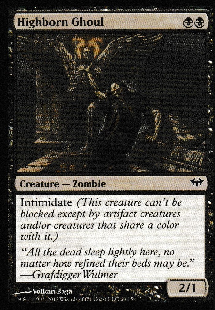 Highborn Ghoul