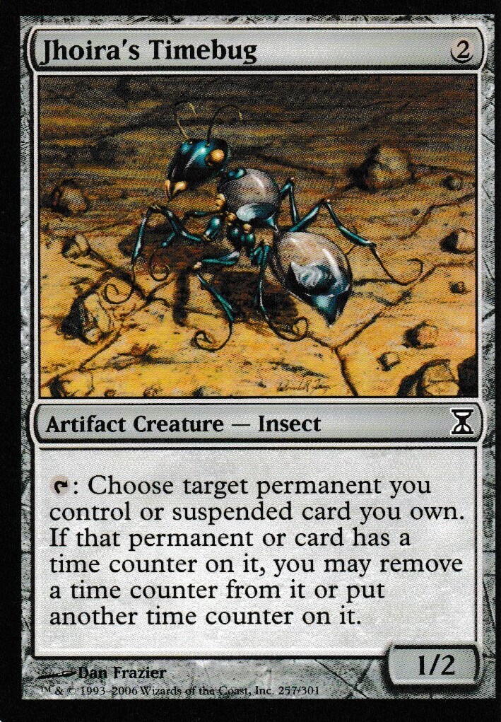 Jhoira&#39;s Timebug