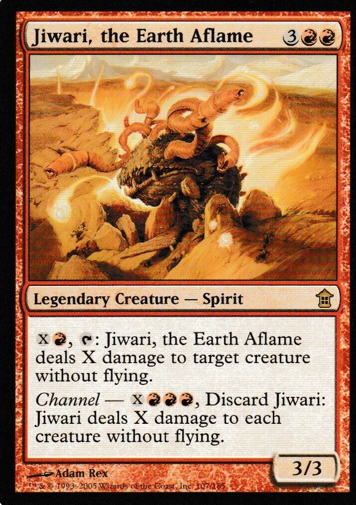 Jiwari, the Earth Aflame