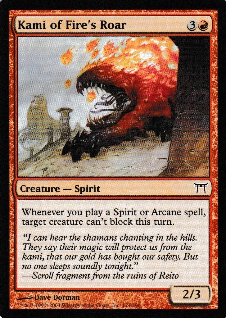 Kami of Fire&#39;s Roar